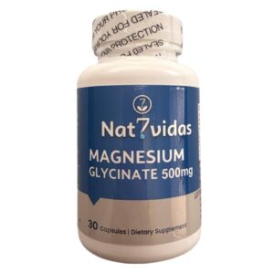 Magnesium Glycinate 500 mg – 30 Capsules