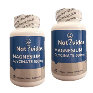 Magnesium Glycinate 500 mg – Wellness Supply Pack
