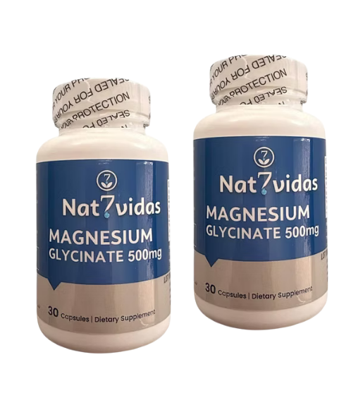 Magnesium Glycinate 500 mg – Wellness Supply Pack