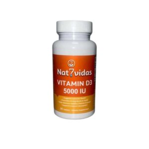 Vitamin D3 5000 IU High Potency – 30 Tablets