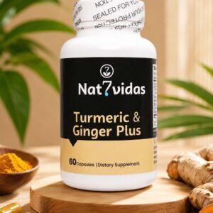 Turmeric & Ginger Plus – Joint & Digestive Support – 60 Capsules